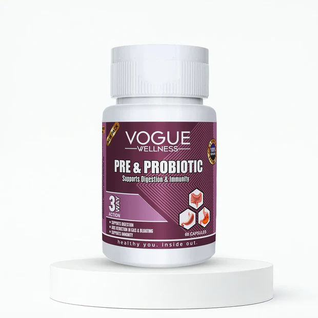 Vogue Pre & Probiotic Tablets 60